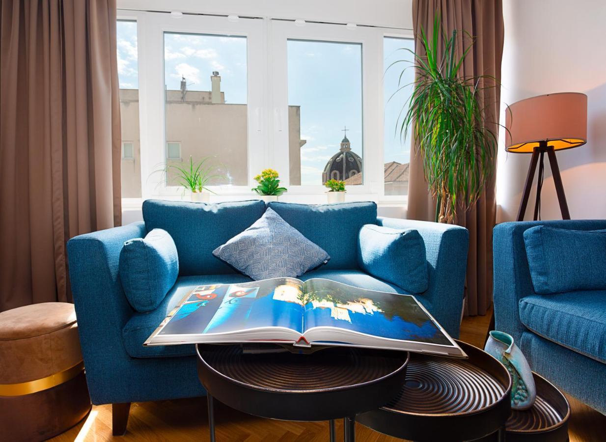 Deluxe City Center Blue Apartment Split Exterior foto